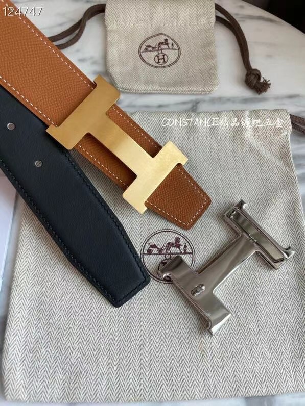 Hermes original belt buckle & Reversible leather strap 38 mm H06770