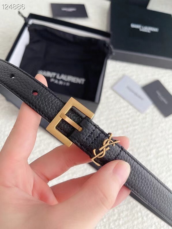 YSL calf leather 20MM BELT SL1462