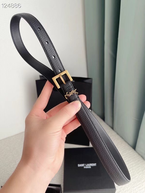 YSL calf leather 20MM BELT SL1462