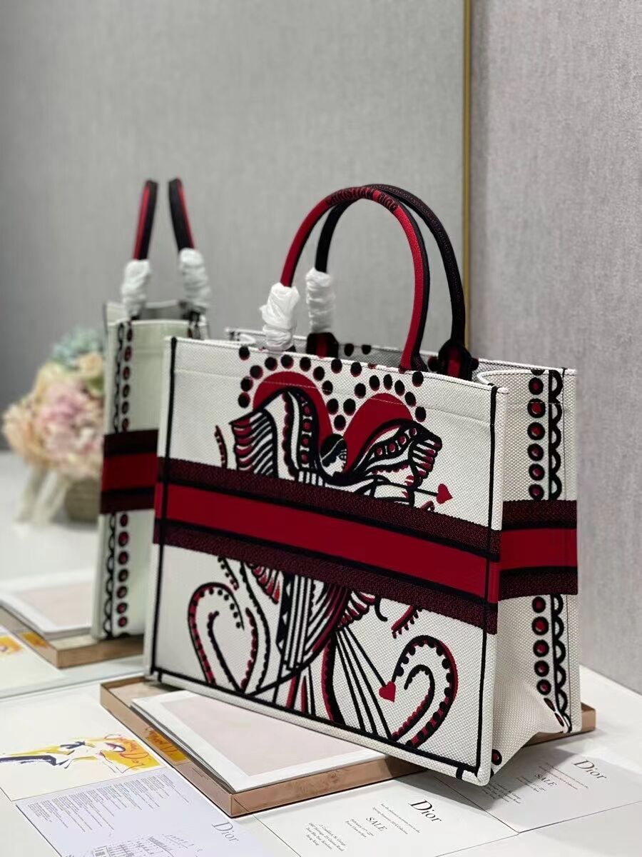 DIOR BOOK TOTE Embroidery C1286-21