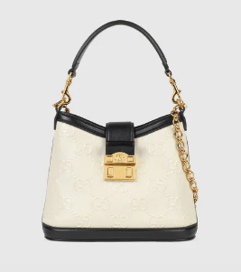 Gucci Small GG shoulder bag 675788 white