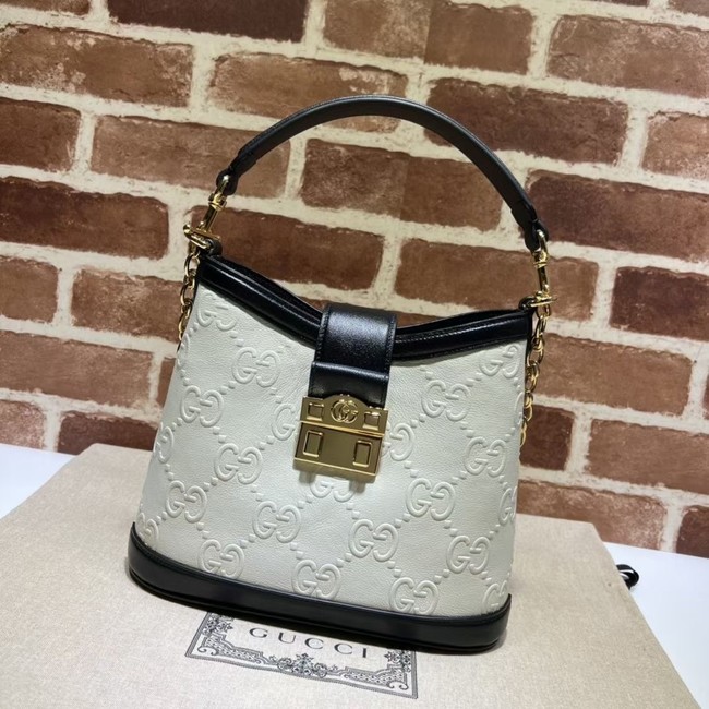 Gucci Small GG shoulder bag 675788 white