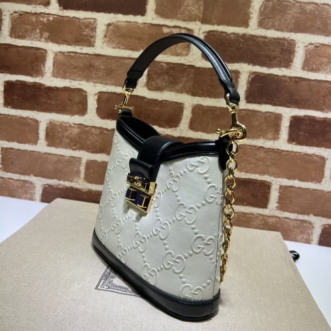 Gucci Small GG shoulder bag 675788 white