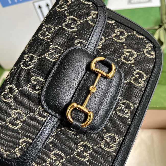 Gucci Horsebit 1955 shoulder bag 658574 Black