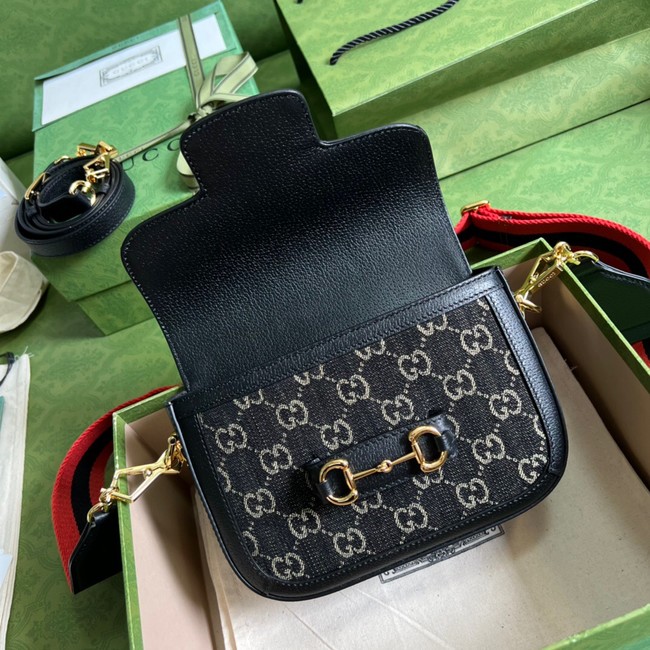 Gucci Horsebit 1955 shoulder bag 658574 Black