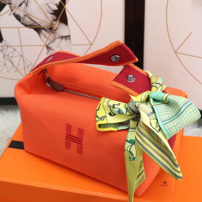 Hermes TROUSSE BRIDE-A-BRAC 25699 orange