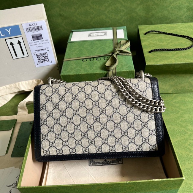 Gucci Dionysus small GG shoulder bag 400249 Blue