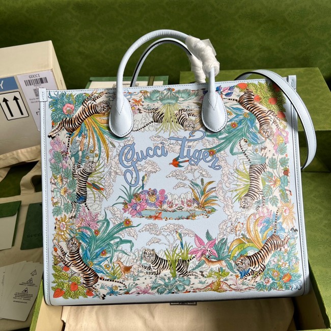 Gucci GG medium tote bag 687827 white