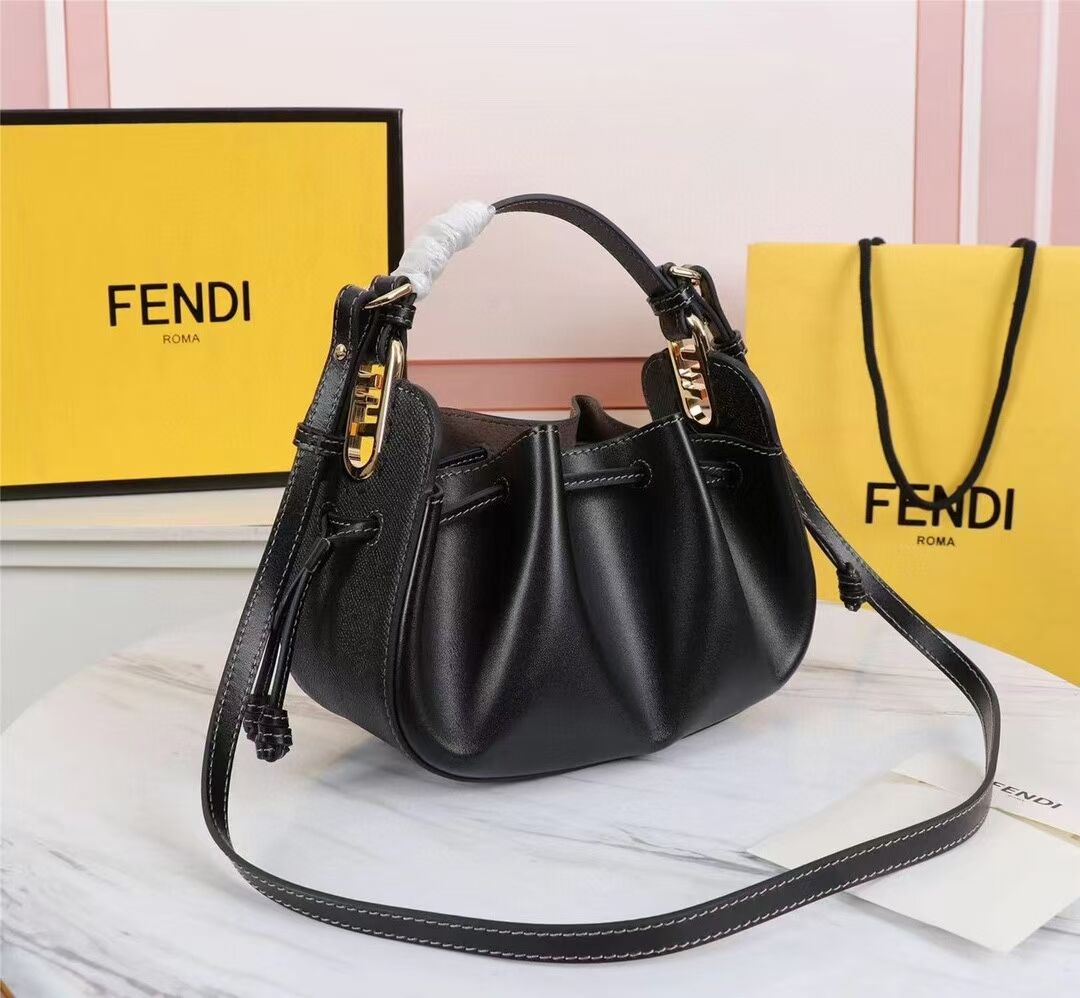 FENDI TOUCH leather bag 8BS059 black