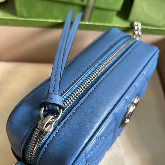 Gucci GG Marmont mini shoulder bag 634936 blue