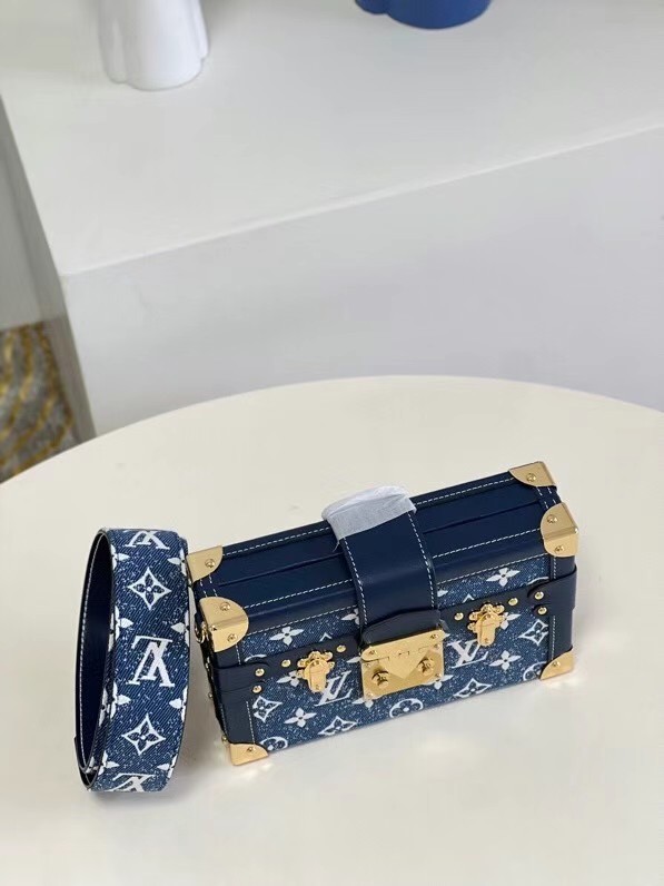 Louis vuitton original PETITE MALLE M59717 blue