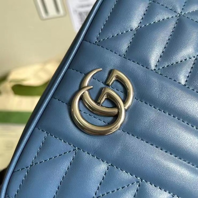 Gucci GG Marmont mini shoulder bag 634936 blue