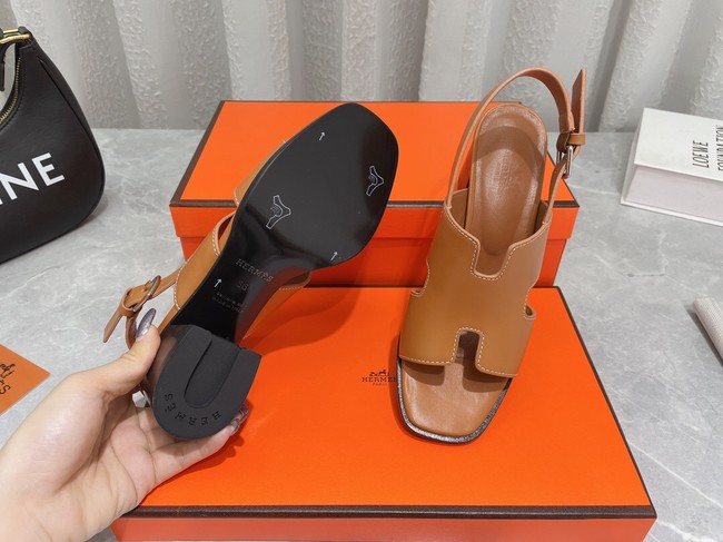 Hermes SANDAL 91085-1 Heel 5.5CM