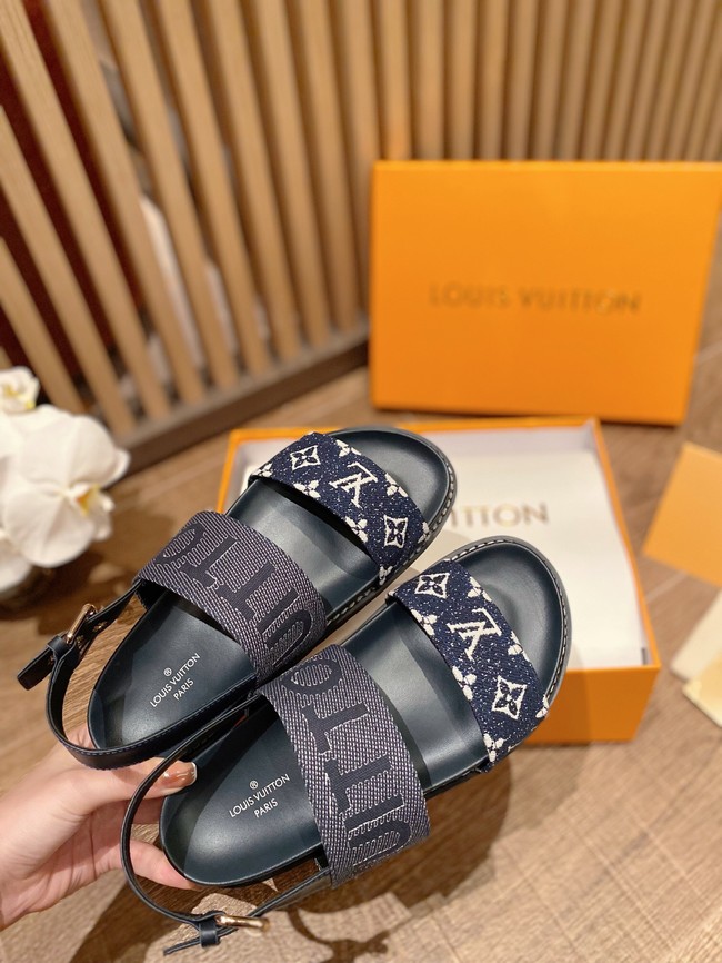 Louis Vuitton SANDAL 91082-1 Heel 2CM