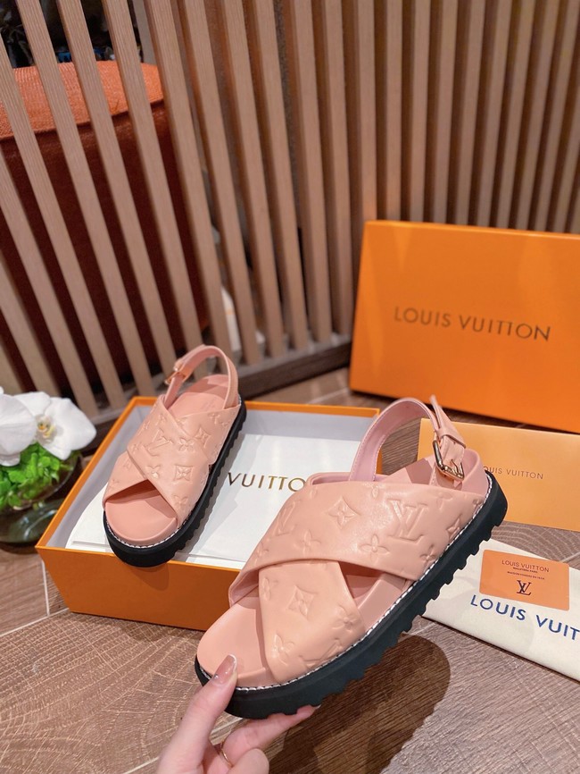 Louis Vuitton SANDAL 91083-1 Heel 2CM