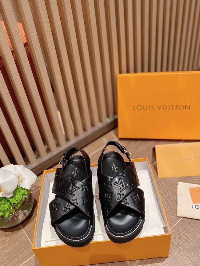 Louis Vuitton SANDAL 91083-2 Heel 2CM