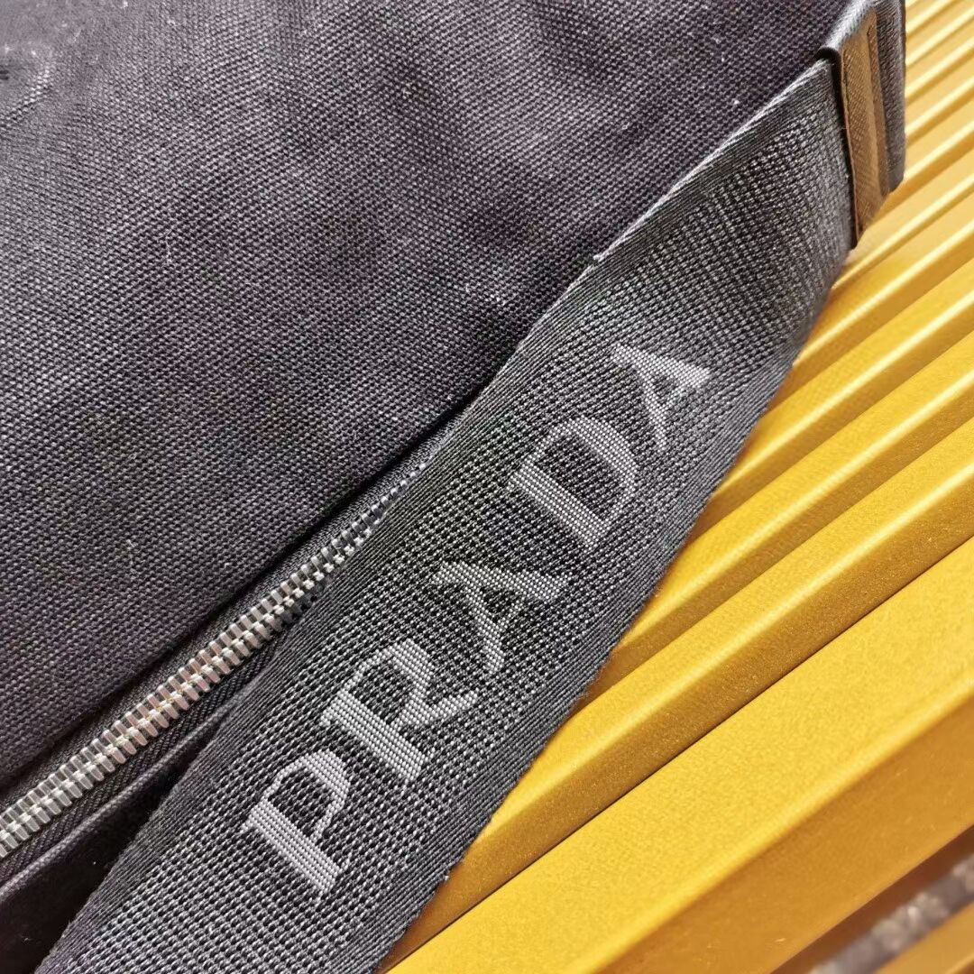 Prada Re-Nylon large shoulder bag 2EV077 black