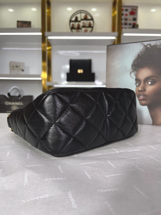 Chanel Calfskin Shoulder Bag AS3111 black