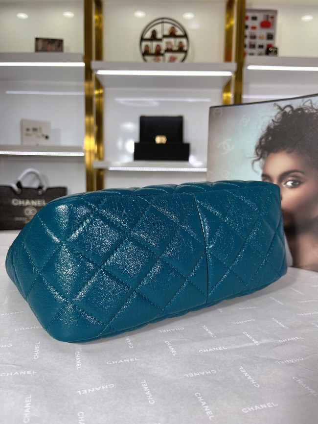 Chanel Calfskin Shoulder Bag AS3112 blue