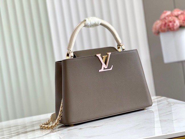 Louis Vuitton CAPUCINES MM M59516 Smokey Brown Green