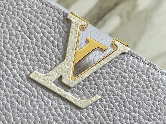 Louis Vuitton CAPUCINES PM M57228 Pearl White