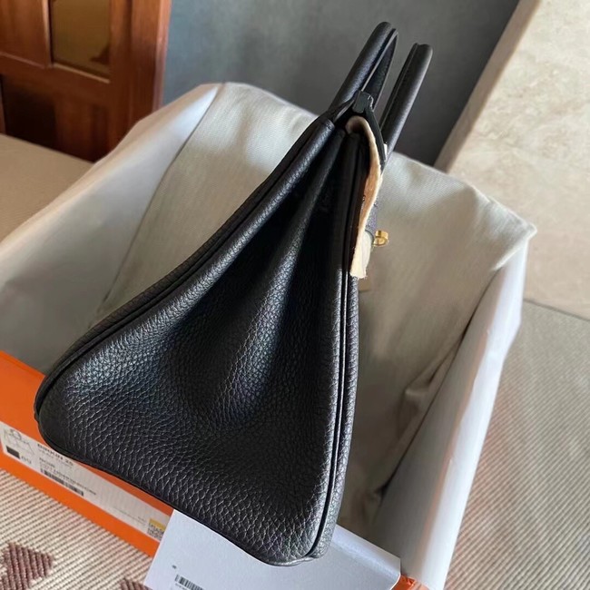 Hermes original Togo Leather HB25O Black