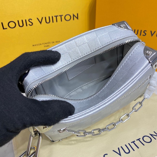 Louis Vuitton MINI original PETITE MALLE M59726 silver