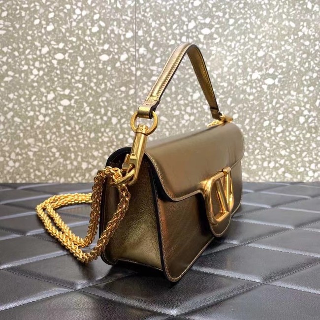 VALENTINO GARAVANI Loco Calf leather bag 2B0K30 gold