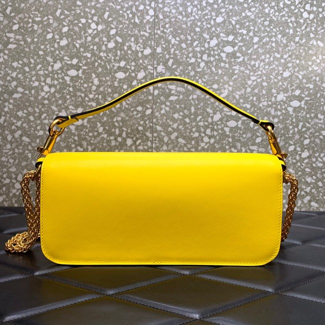 VALENTINO GARAVANI Loco Calf leather bag 2B0K30 yellow