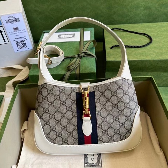 Gucci The Hacker Project small Jackie 1961 bag 636706 white