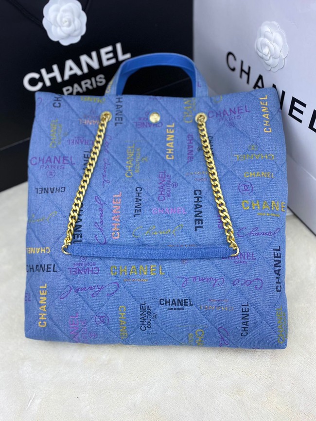 Chanel SHOPPING BAG 2566 blue