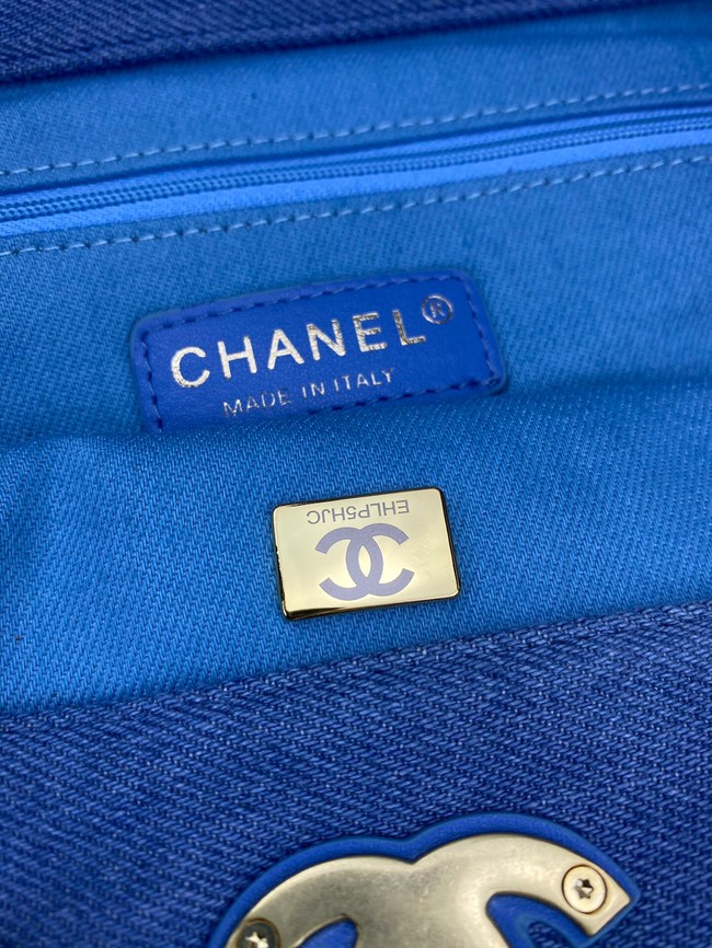 Chanel SHOPPING BAG 2566 blue