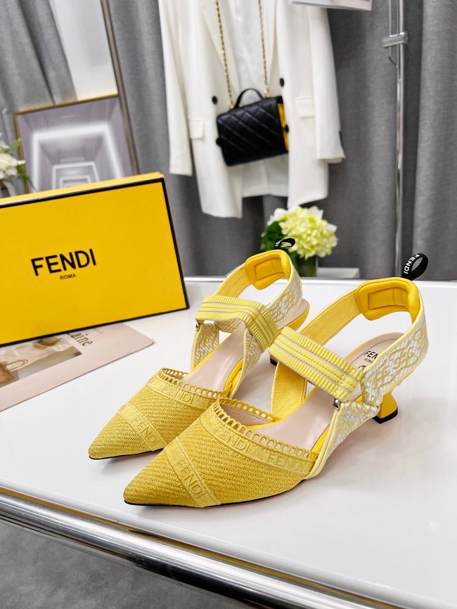 Fendi SANDAL 91029-3 Heel 5.5CM