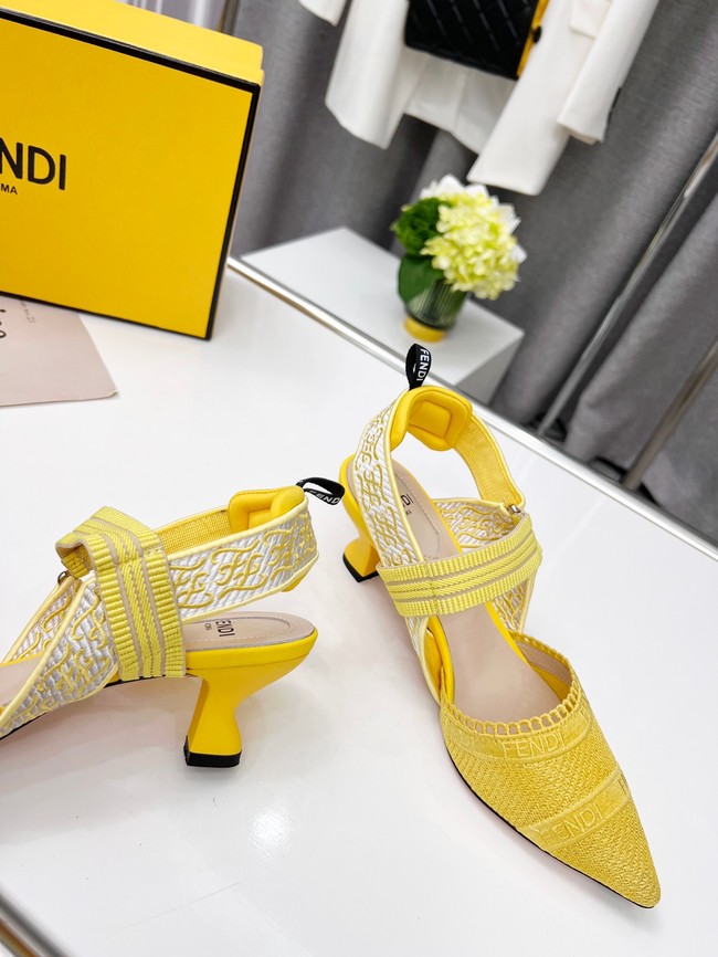 Fendi SANDAL 91029-3 Heel 5.5CM