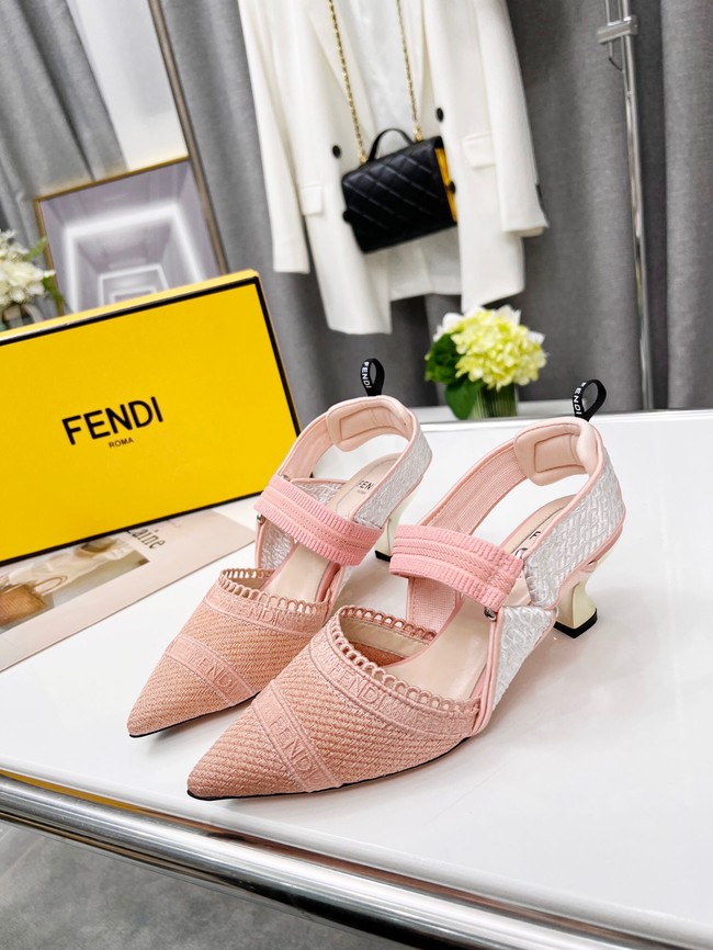 Fendi SANDAL 91029-5 Heel 5.5CM