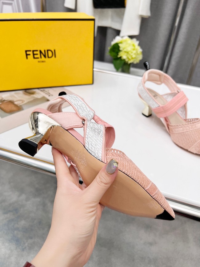 Fendi SANDAL 91029-5 Heel 5.5CM