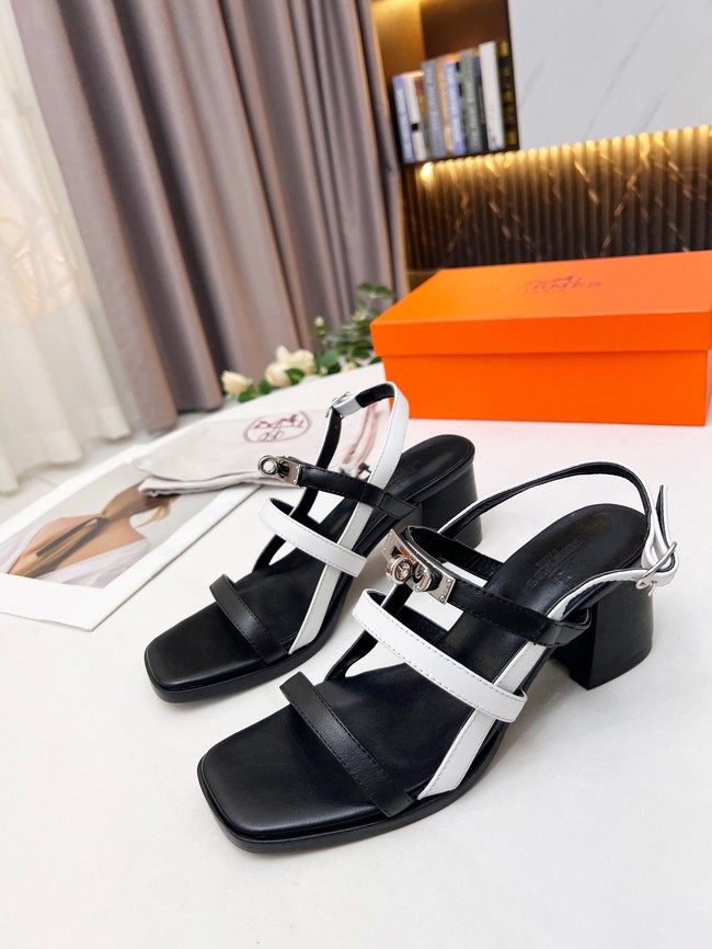 Hermes SANDAL 91025-1 Heel 7CM