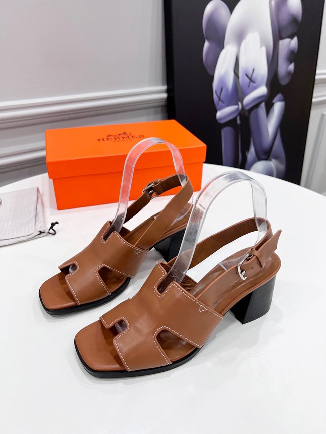 Hermes SANDAL 91026-4 Heel 7CM