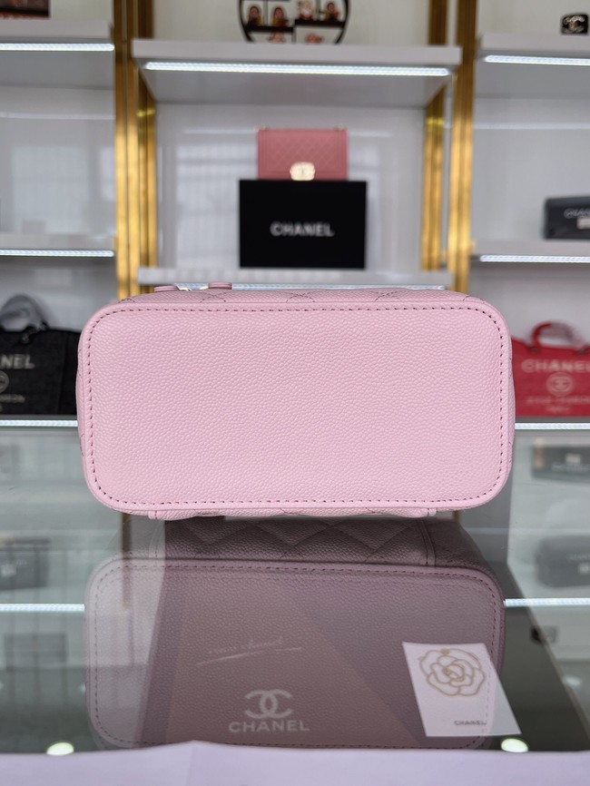 CHANEL HANDBAG Grained Calfskin&Gold-Tone Metal AP2805 pink