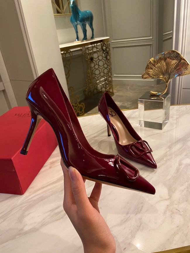 Valentino high-heeled shoes 34197-4 Heel 8.5CM