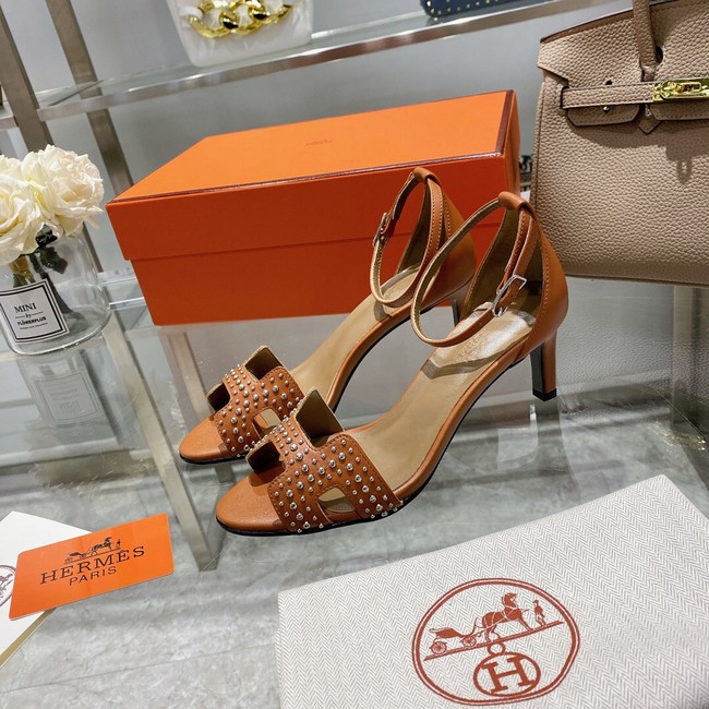 Hermes SANDAL 56892-3 Heel 5CM