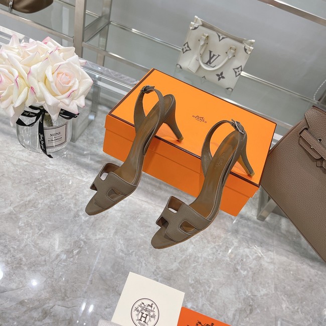 Hermes SANDAL 56893-10 Heel 5CM