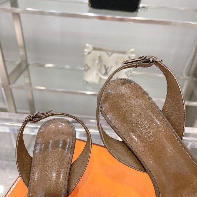 Hermes SANDAL 56893-10 Heel 5CM