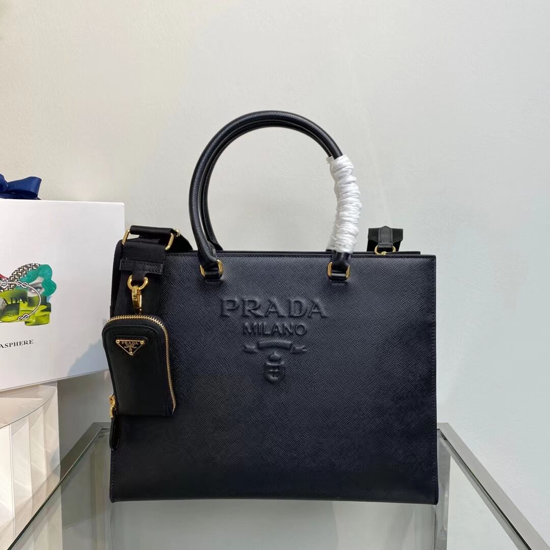 Prada Kristen Saffiano bag 1BD355 black