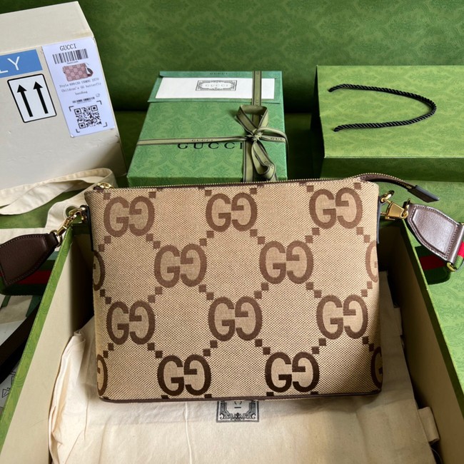 Gucci Jumbo GG shoulder bag 699130 brown