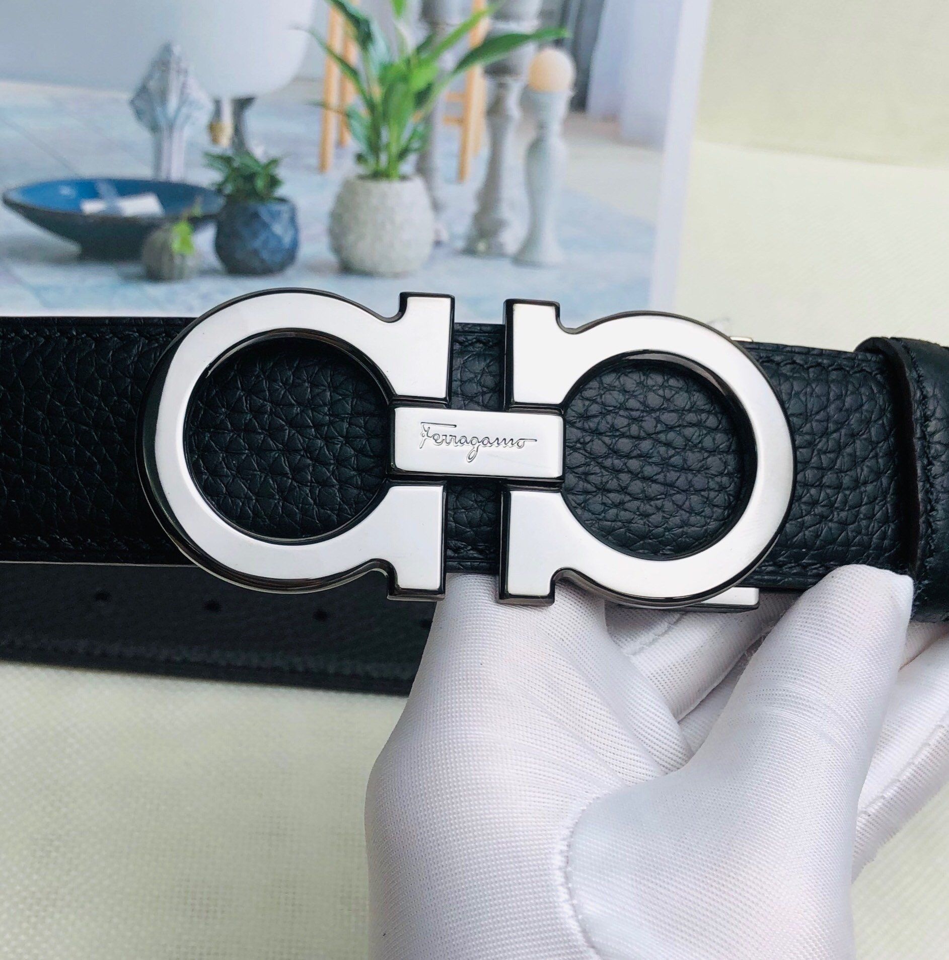 Ferragamo Belt 35MM SFB00007-1