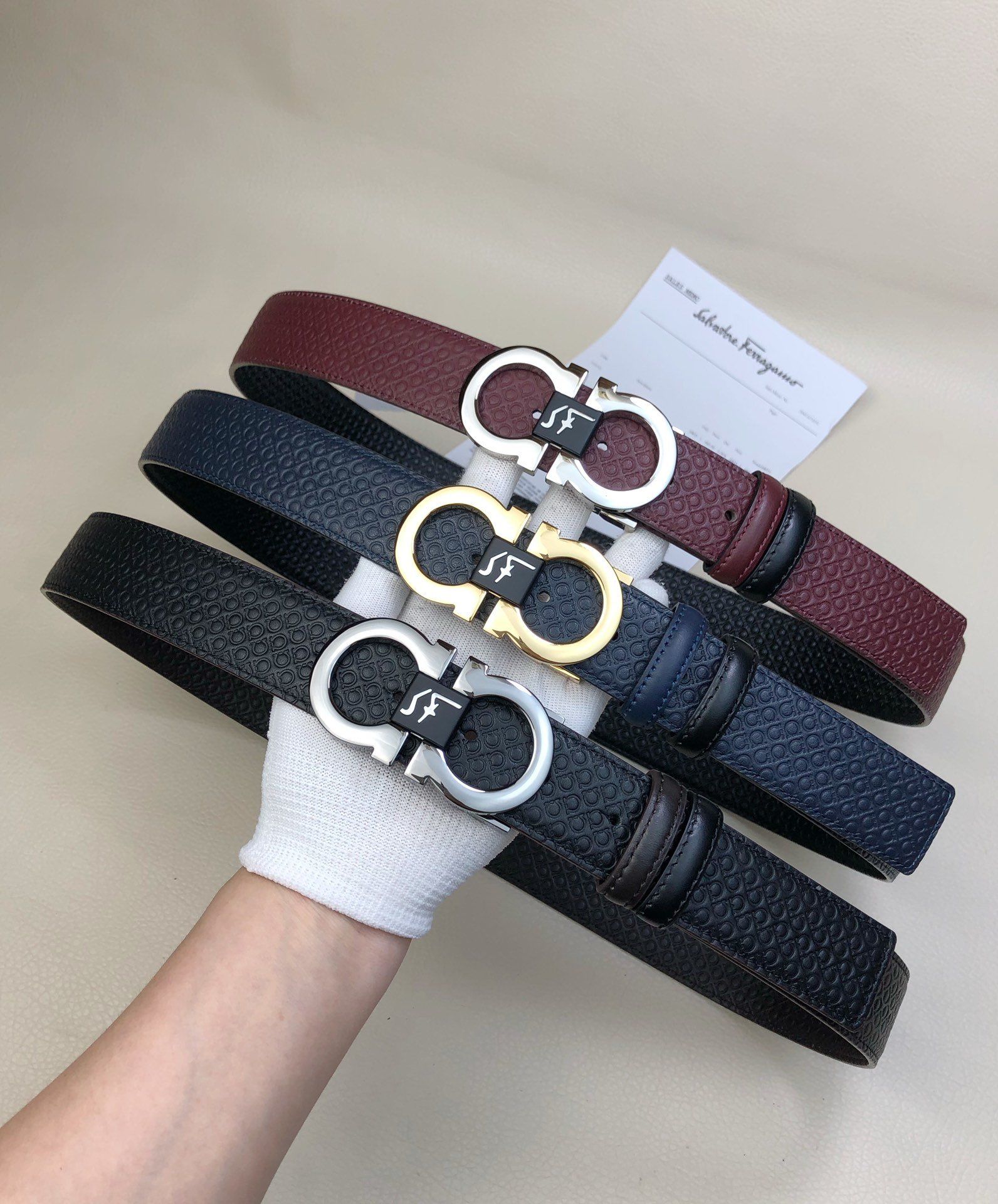 Ferragamo Belt 35MM SFB00013-1