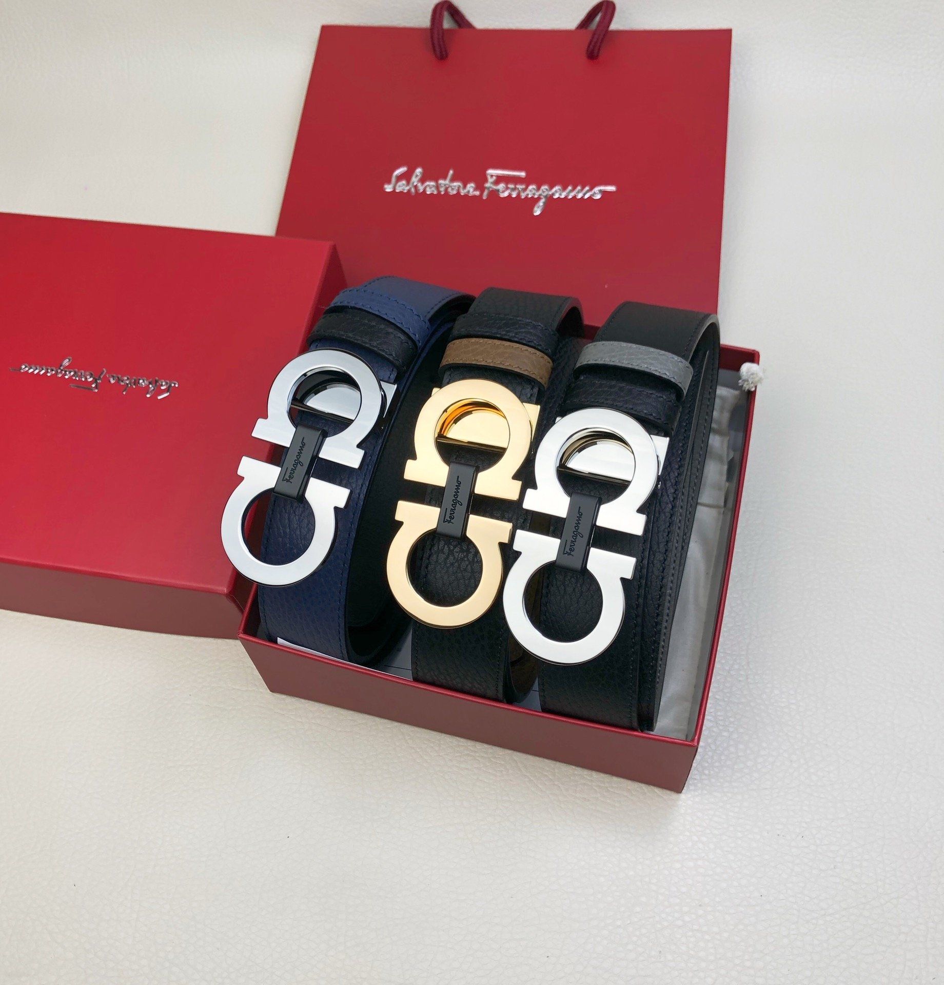 Ferragamo Belt 35MM SFB00014-1