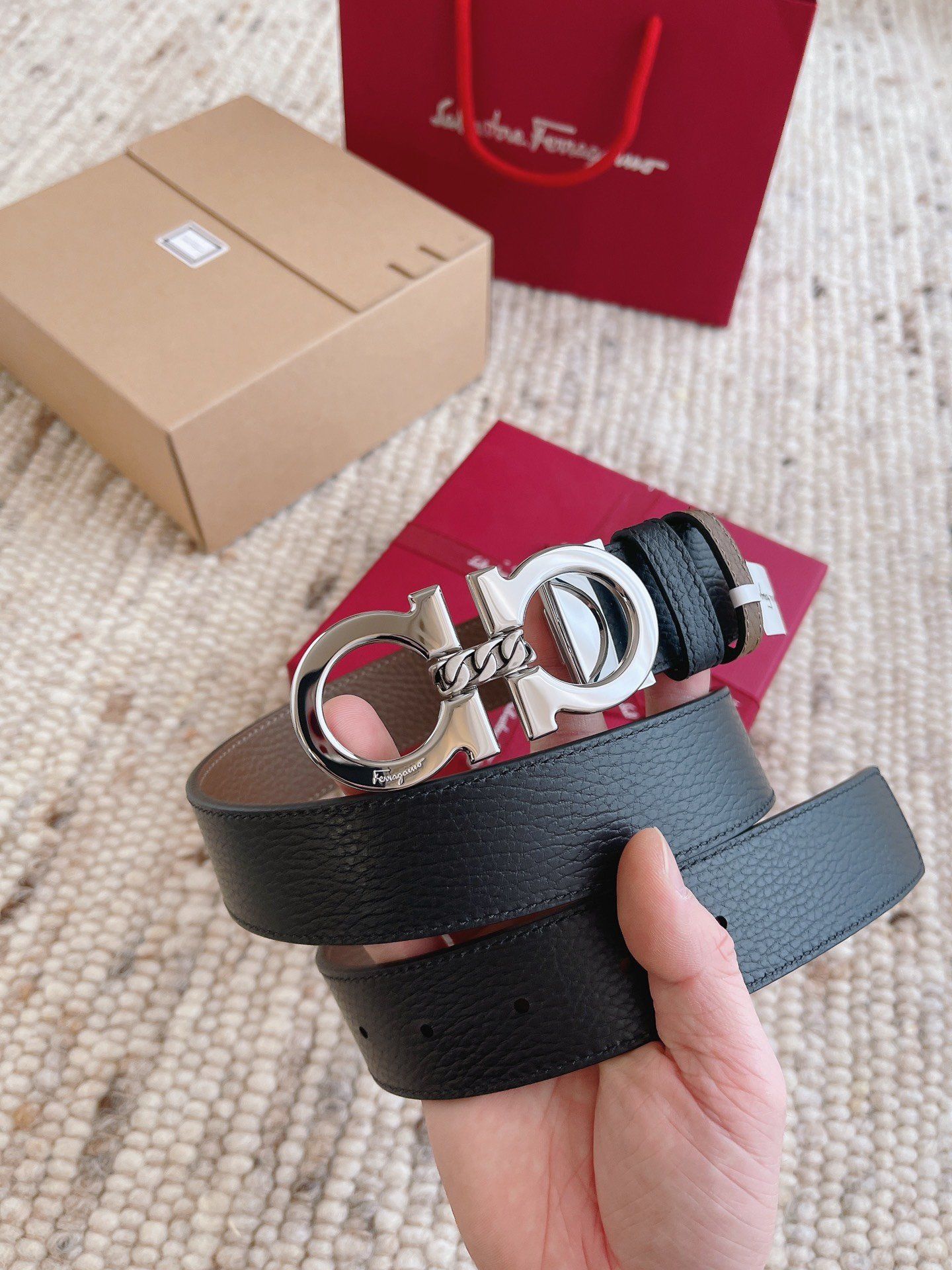 Ferragamo Belt 35MM SFB00016