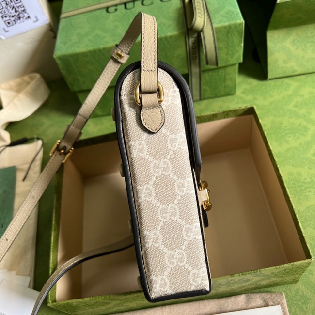 Gucci Horsebit 1955 mini bag 625615 Beige